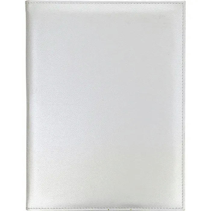 Папка-меню на винтах кожезам. ,L=32,B=25см серебрян