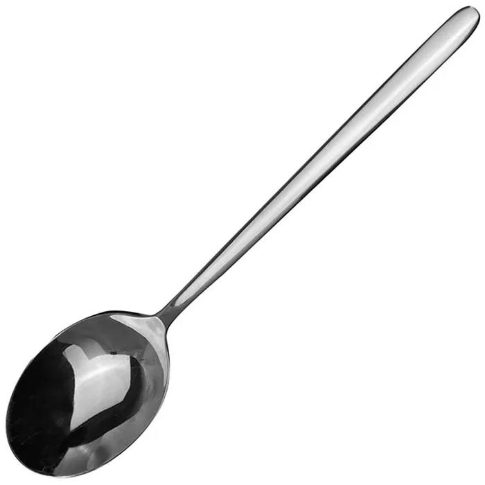 Ложка десертная «Аляска бэйсик» сталь нерж. ,L=182/55,B=3мм серебрян