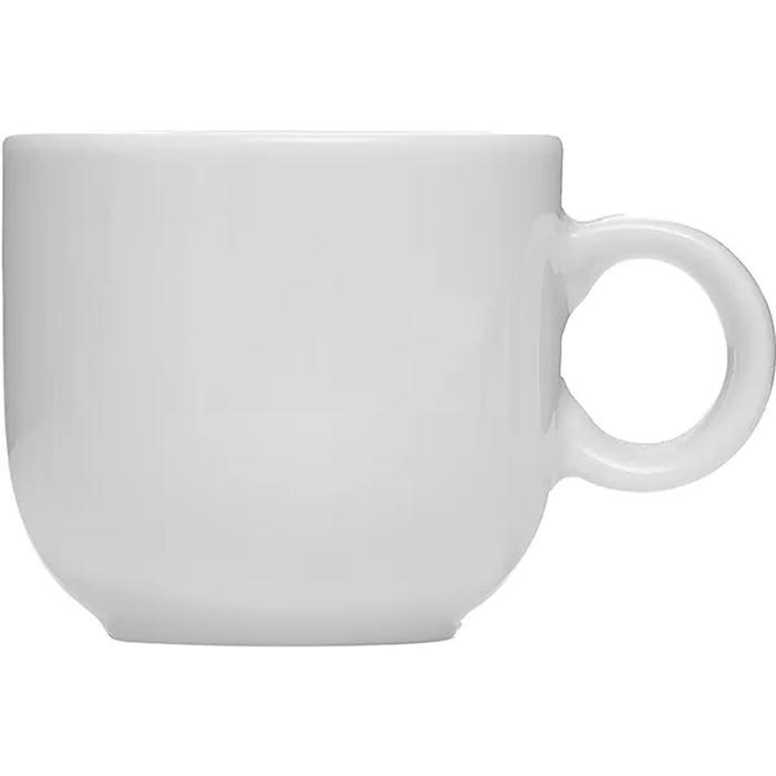 Чашка кофейная «Нами» фарфор 100мл белый