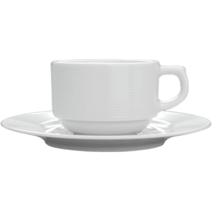 Чашка чайная «Это Рома» фарфор 190мл D=8см белый