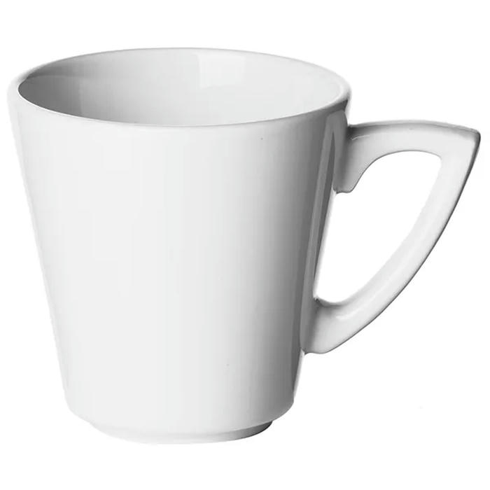Чашка чайная «Шиир Вайт» фарфор 228мл D=85,H=80мм белый