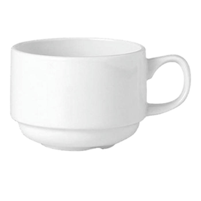 Чашка чайная «Симплисити» фарфор 285мл D=9,H=6см белый