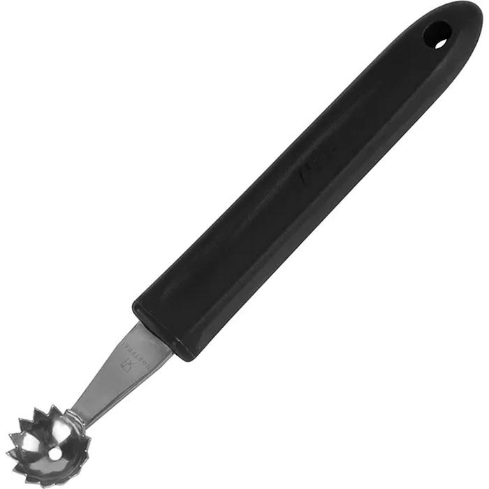Нож д/удаления плодоножки сталь,абс-пластик D=20,H=8,L=145мм черный,металлич