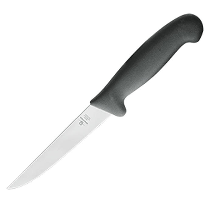 Нож кухонный ручка черная сталь нерж.,пластик ,L=273/145,B=25мм черный,металлич