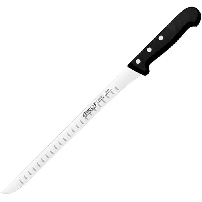 Нож для окорока «Универсал» сталь нерж.,полиоксиметилен ,L=41/28см черный,металлич