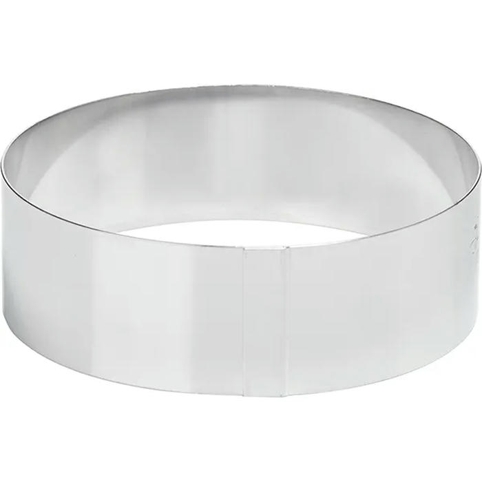 Кольцо кондитерское сталь нерж. D=160,H=45мм металлич