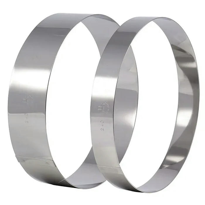 Кольцо кондитерское сталь нерж. D=12,H=6см металлич