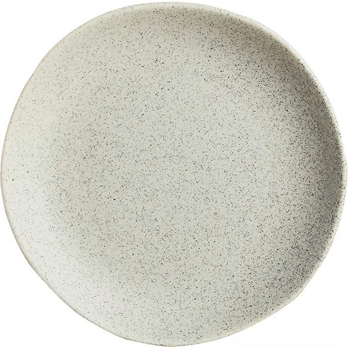 Тарелка мелкая «Рокалео Натюр» фарфор D=16см серый