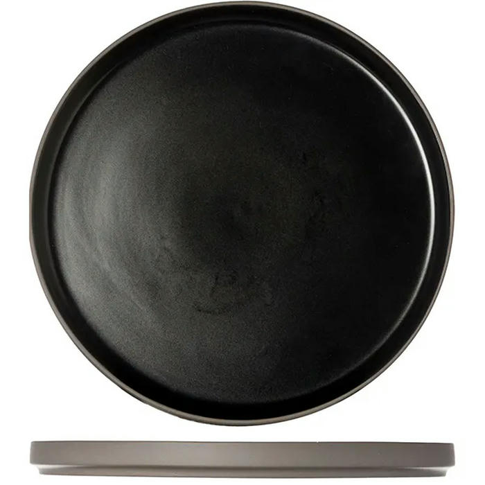 Тарелка для десерта керамика D=22см коричнев