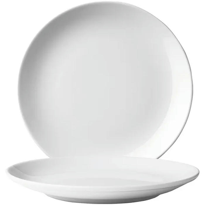Тарелка мелкая фарфор. Тарелки Франция белые. Подставные тарелки французские. Блюдце (Matfer).