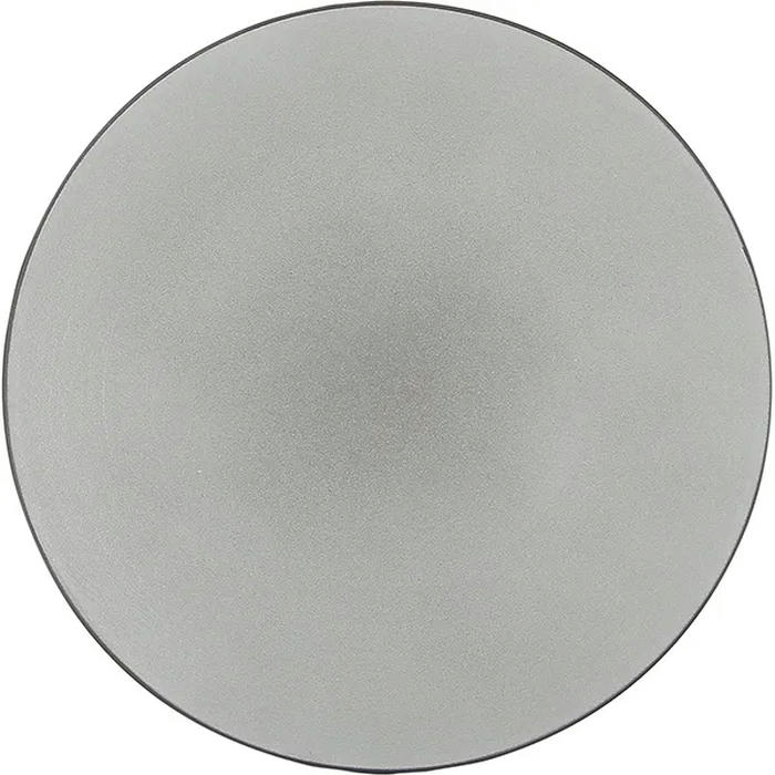 Тарелка мелкая «Экинокс» керамика D=280,H=33мм серый