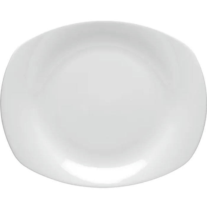 Тарелка мелкая «Авокадо» фарфор D=31см белый