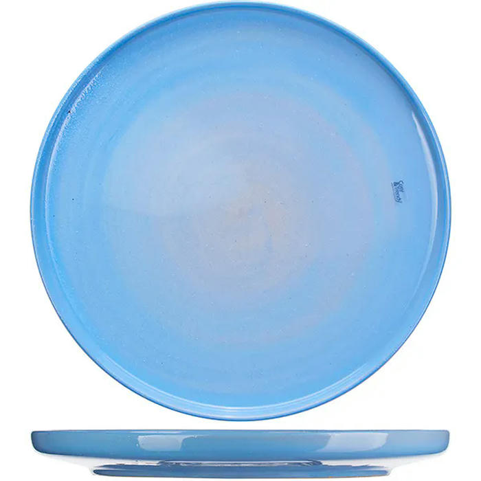 Тарелка «Дестино Блю» керамика D=25см голуб