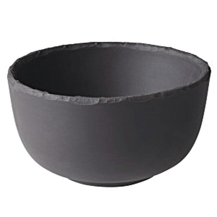 Салатник «Базальт» керамика 250мл D=10,H=6см черный,матовый