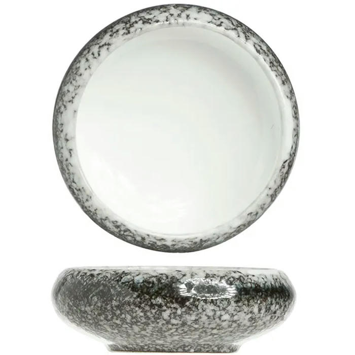 Салатник керамика D=95,H=30мм серый,белый