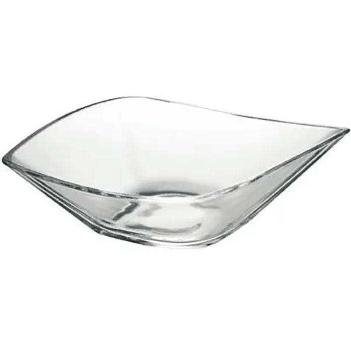Салатник квадратный «Лиф» стекло 1,2л ,H=95,L=330,B=190мм прозр