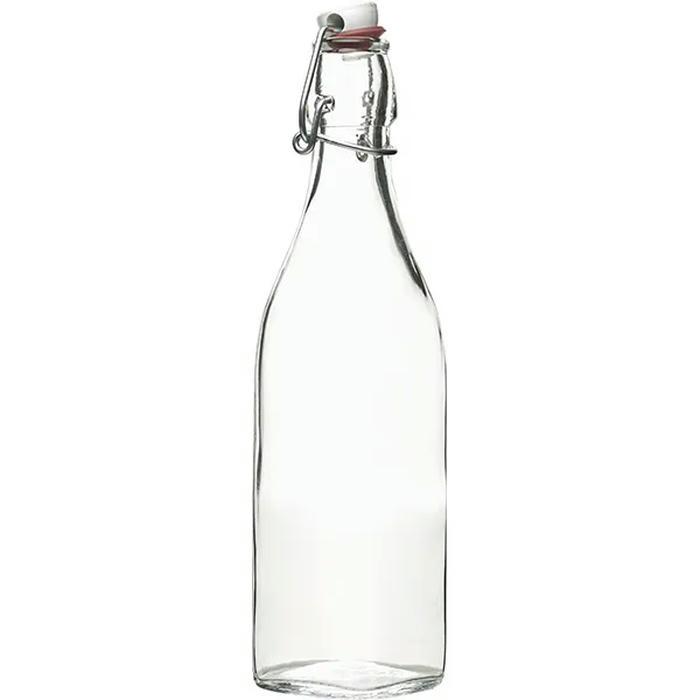 Бутылка с пробкой «Свинг» стекло 0,5л D=77,H=253,L=75,B=75мм