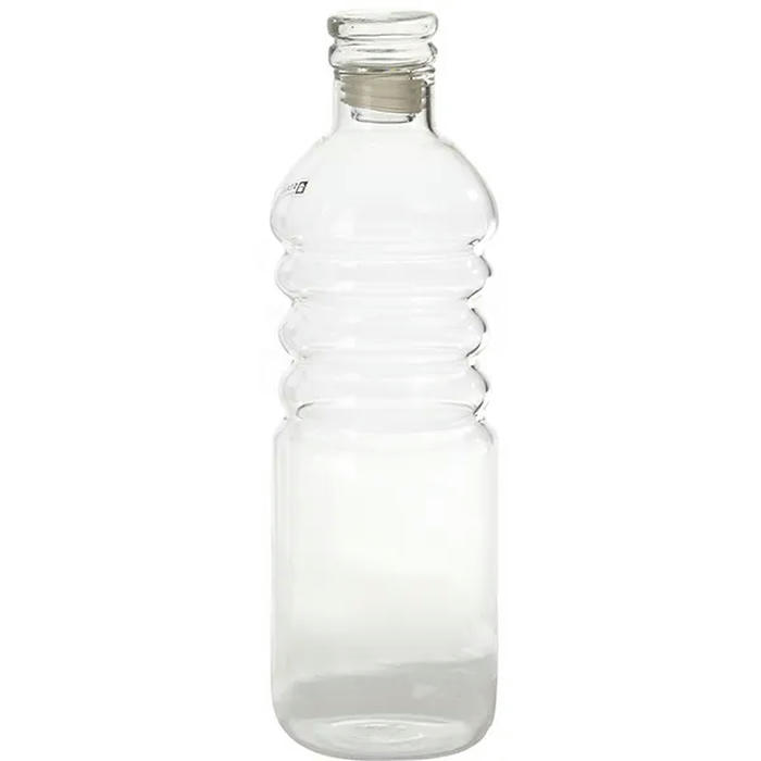 Бутылка с крышкой стекло 0,588л D=70,H=225мм прозр