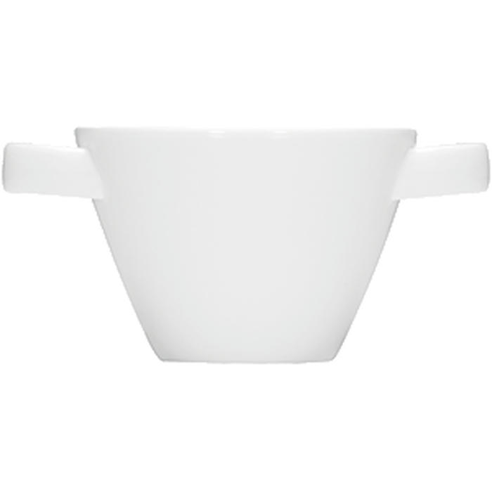 Чашка бульонная «Энджой» фарфор 250мл белый