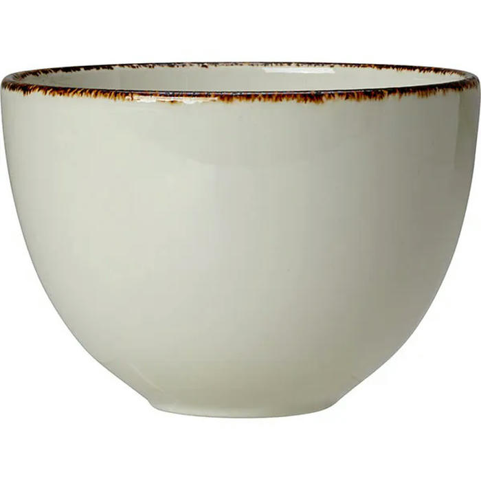 Чашка бульонная «Браун дэппл» фарфор 455мл белый,коричнев