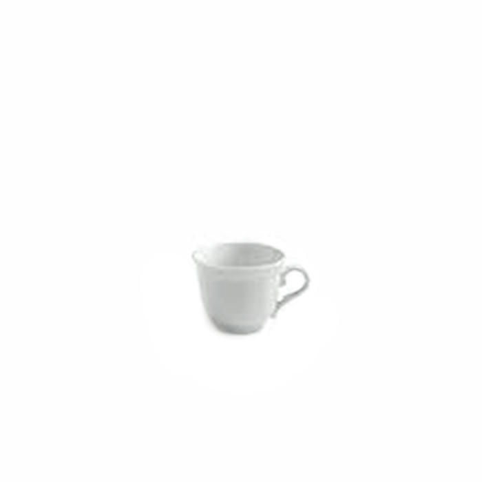 Чашка кофейная «Опера» фарфор 105мл белый
