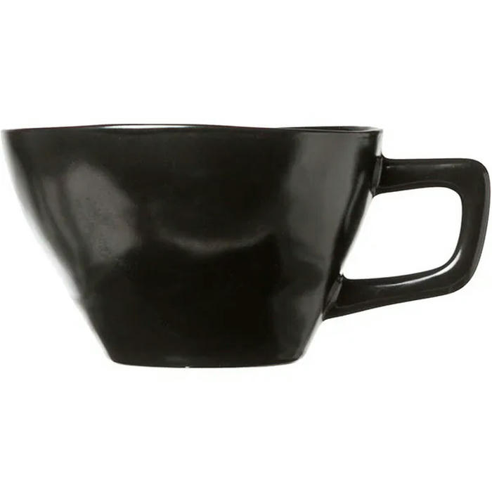 Чашка чайная «Сапфир» керамика 240мл D=85,H=80мм черный