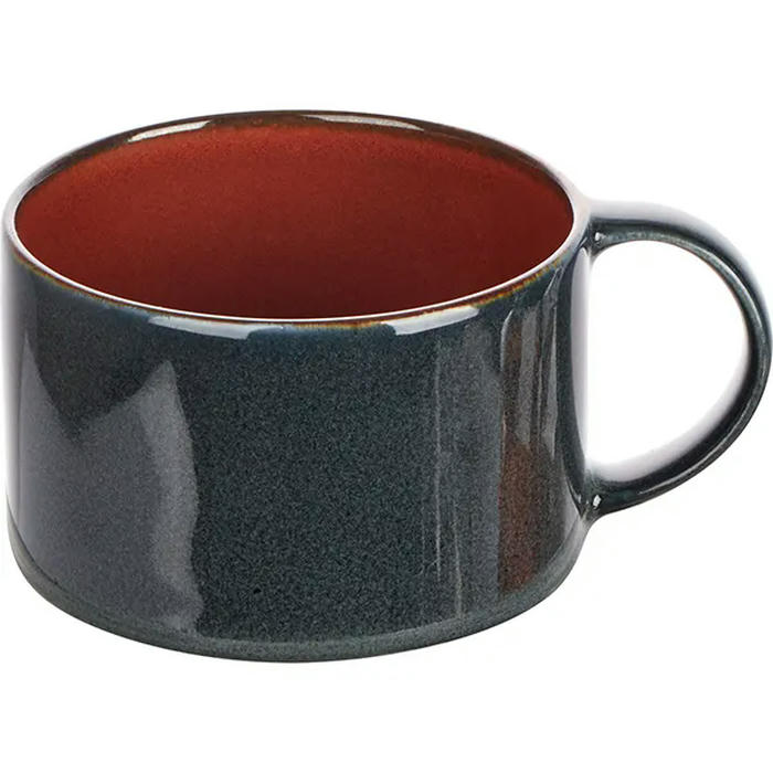 Чашка чайная «Тэрр де Рэ» керамика 190мл D=80,H=51мм синий,коричнев