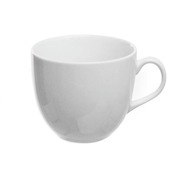Чашка чайная «Перла» фарфор 210мл белый