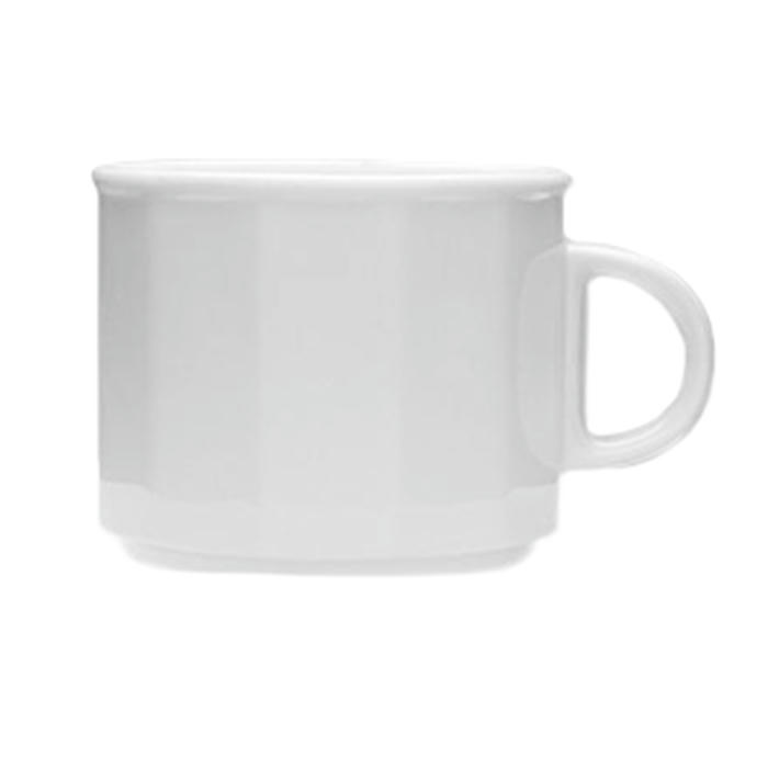 Чашка чайная «Меркури» фарфор 250мл белый арт. 03140599