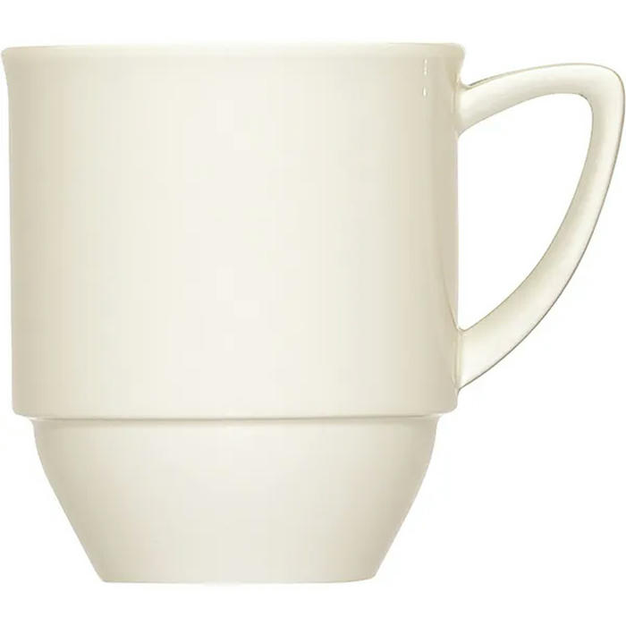 Чашка чайная «Рафинез» фарфор 220мл D=75,H=87мм айвори
