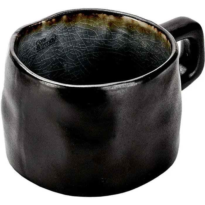 Чашка чайная «Лагуна Блю-Грэй» керамика 230мл серо-голуб