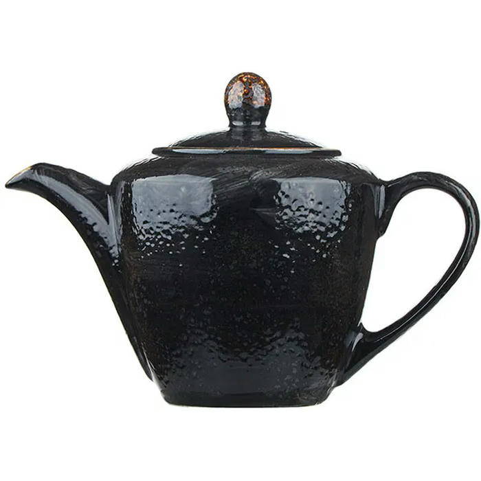 Чайник «Крафт лакрица» фарфор 0,6л черный