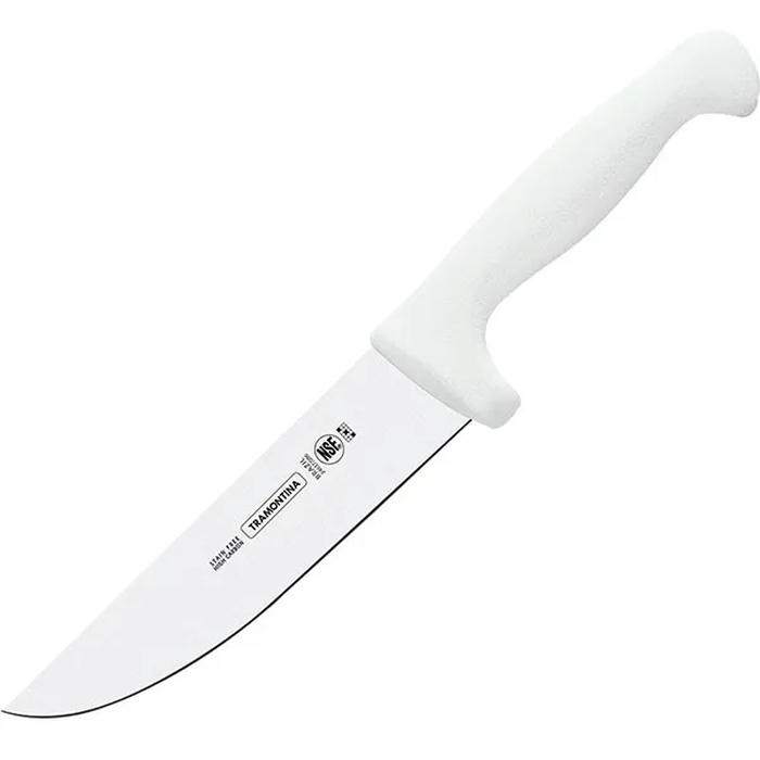 Нож для мяса сталь нерж.,пластик ,L=30,5/15см металлич.,белый