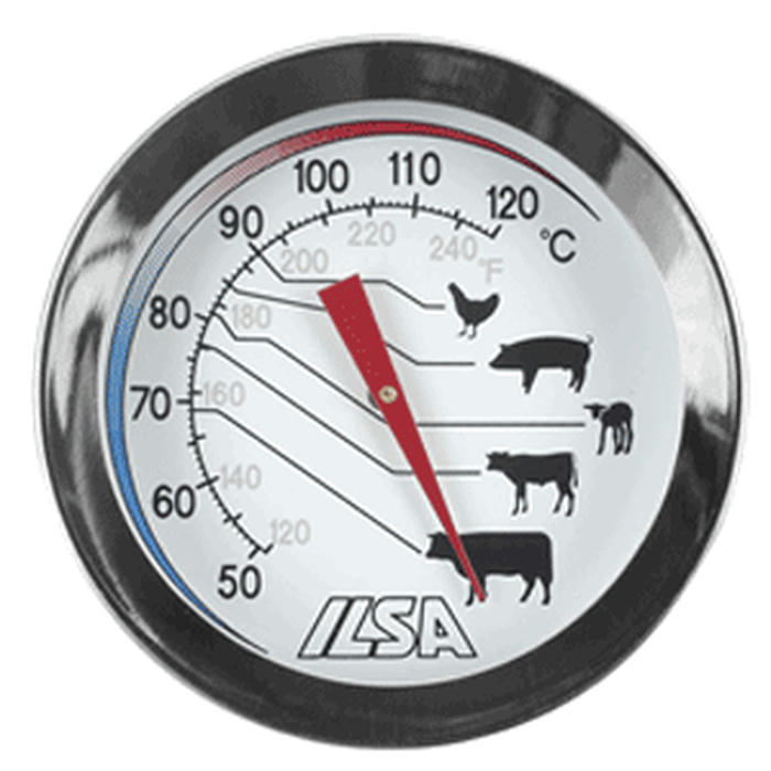 Термометр д/мяса (+50° +120° C) сталь D=50,L=135мм металлич