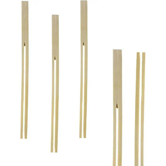Шпажки для канапе «Пинцет»[250шт] бамбук ,L=18см бежев
