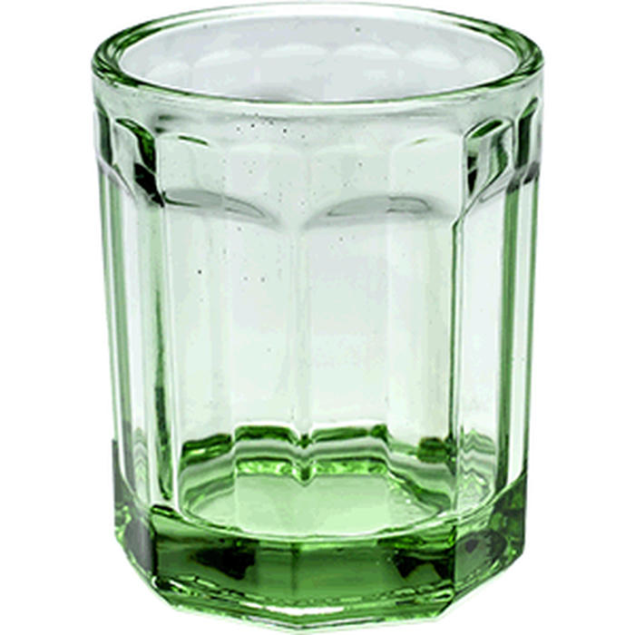 Олд Фэшн стекло 220мл D=75,H=90мм зелен.,прозр