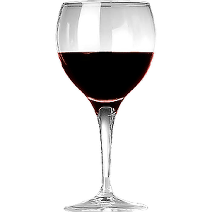 Бокал для вина «Фиоре» стекло 390мл D=93,H=187мм прозр