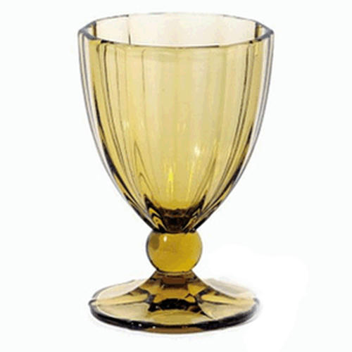 Бокал д/воды «Анаис»; стекло; 300мл; D=90,H=140мм; амбер
