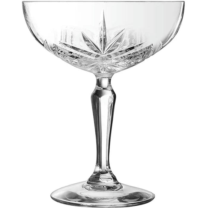 Шампанское-блюдце «Бродвей» стекло 250мл D=11,4,H=14см прозр