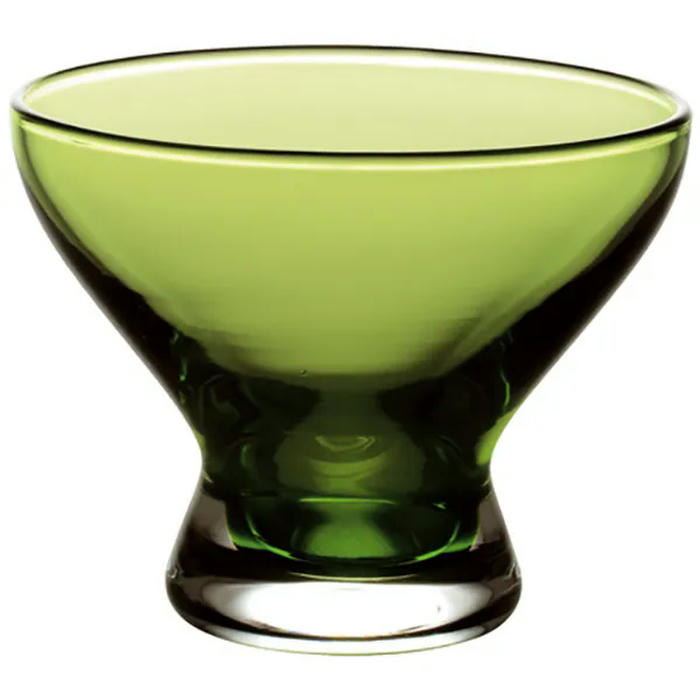 Креманка «Надя» стекло 320мл D=110,H=85мм зелен