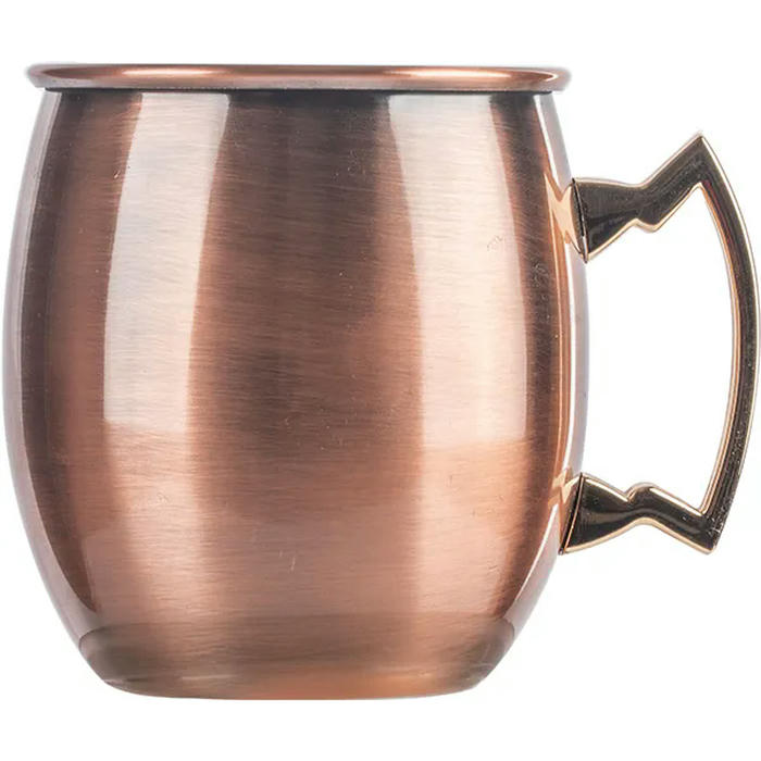 Кружка для коктейля «Московский мул» античная медь сталь нерж. 0,5л D=85,H=100мм бронз