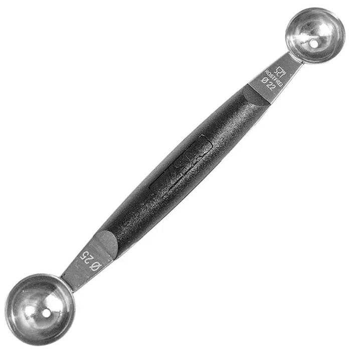Нож-нуазетка «Шар» сталь,полипроп. D=25/22,H=15,L=185мм черный,металлич