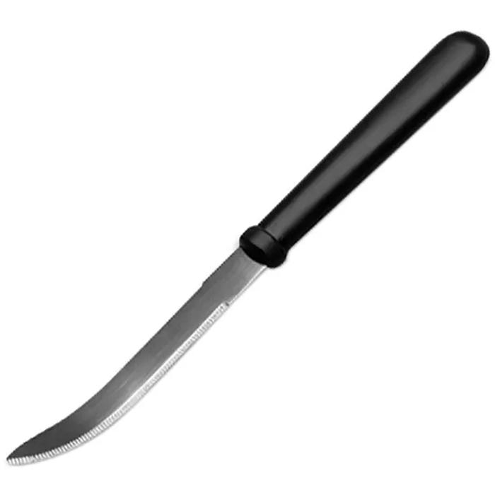 Нож для грейпфрута сталь нерж. ,L=11см металлич.,черный