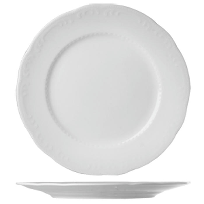 Тарелка пирожковая «В.Виена» фарфор D=150,H=15мм белый
