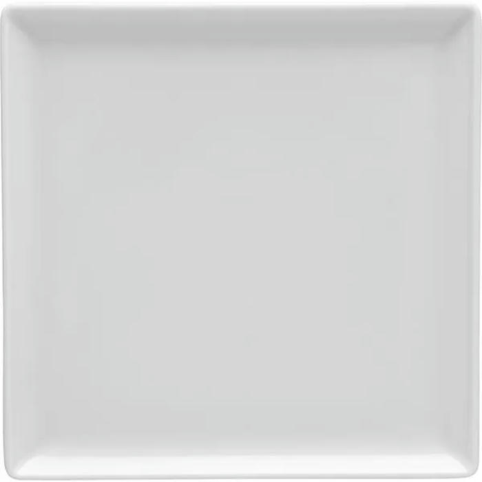 Тарелка квадратная «Анкара» фарфор ,L=17,B=17см белый