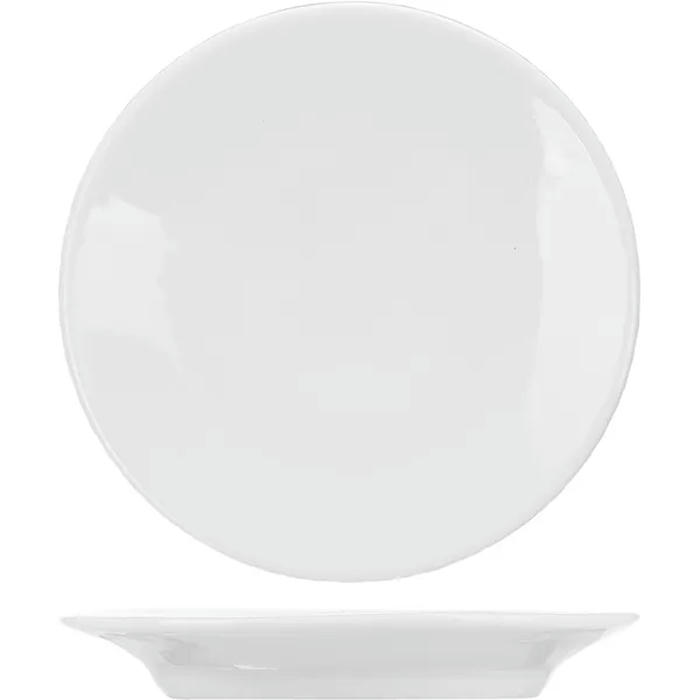 Тарелка мелкая «Универсал» фарфор D=100,H=15мм белый