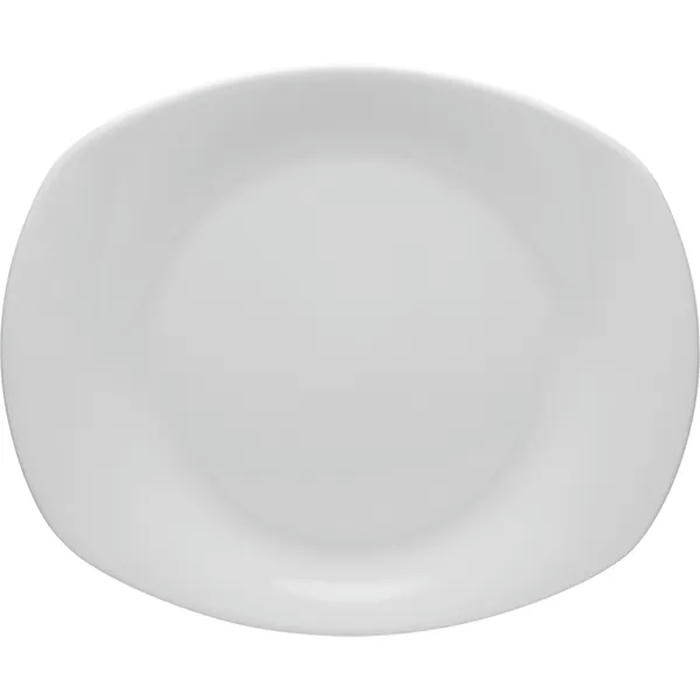 Тарелка мелкая «Авокадо» фарфор D=23см белый