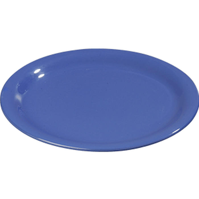 Тарелка пластик D=230,H=23мм синий