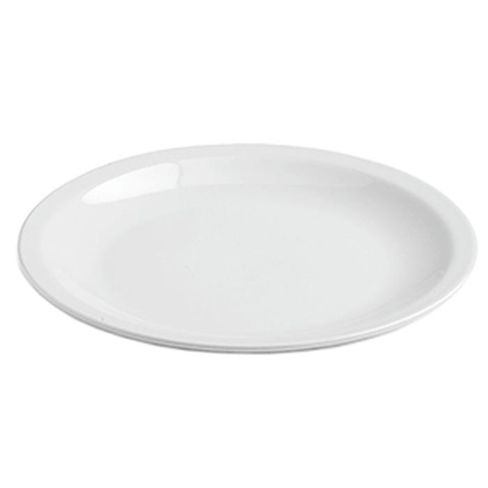 Тарелка десертная «Капри» фарфор D=21см белый