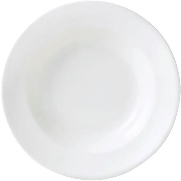 Тарелка для пасты «Симплисити Хармони» фарфор 450мл D=24,H=4см белый
